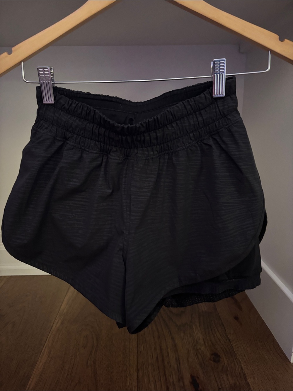 lululemon athletica Black Women's Athletic Running Shorts